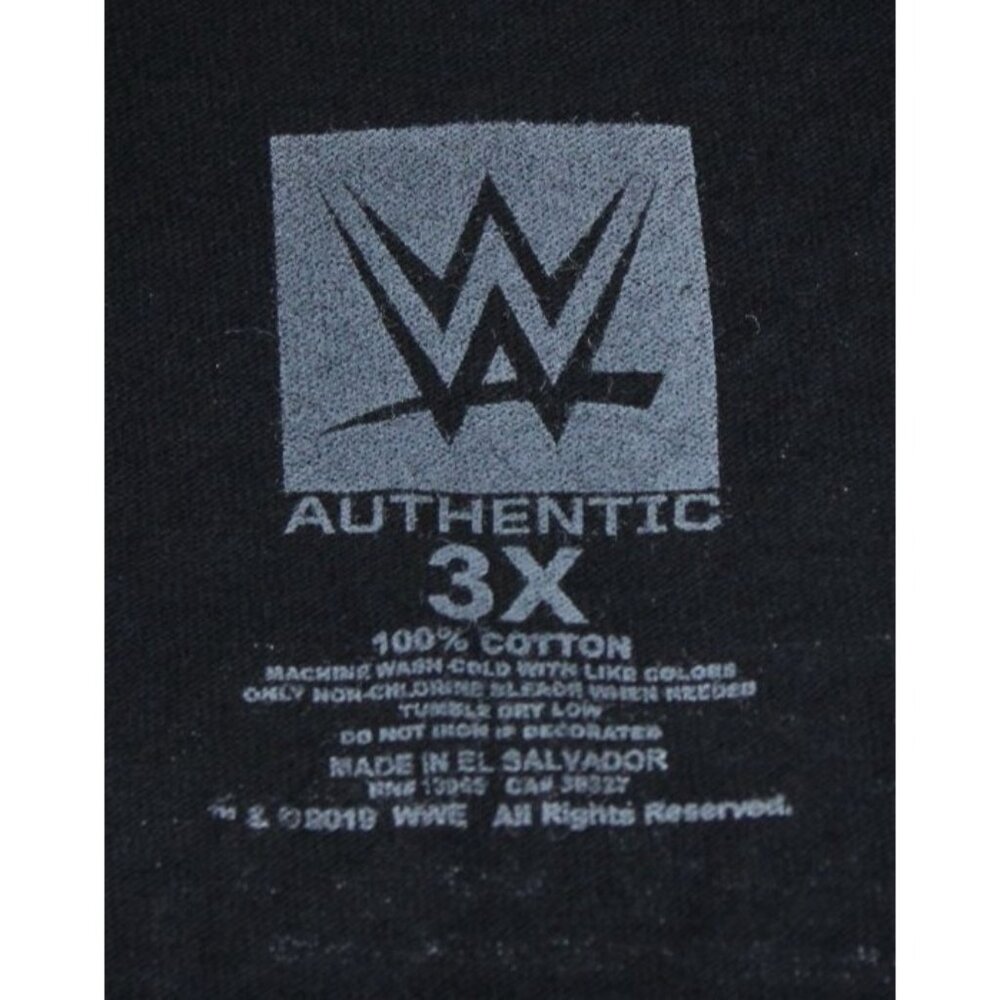 WWE Authentic WrestleMania Triple H Vs Batista 2019 Extinction T-Shirt 3X Cotton - Picture 3 of 6